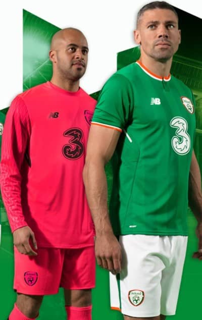 アイルランド代表 2017-2018 ユニフォーム-ホーム-FP-GK