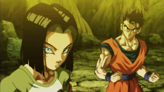 android-17-and-gohan-fighting-toppo android-17-and-gohan-fighting-toppo