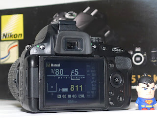 Kamera Nikon D5100 Second Fullset di Malang