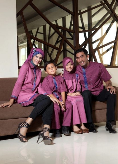 Model Baju Muslim Seragam Keluarga Terbaru
