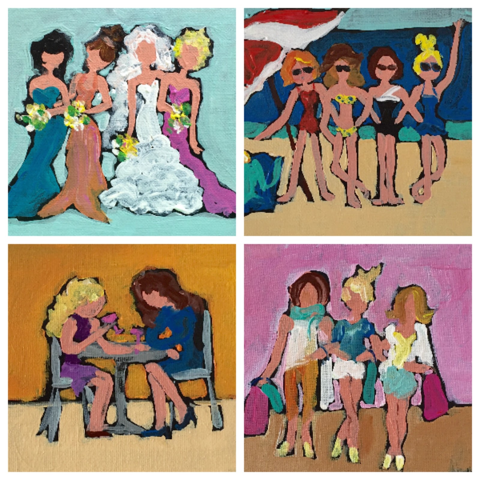 Painting by the Lake Girlfriend Gifts