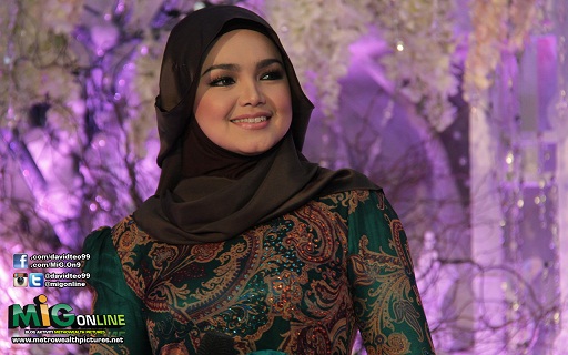  Gambar  bertudung Siti Nurhaliza paling  cun PELBAGAIMACAM