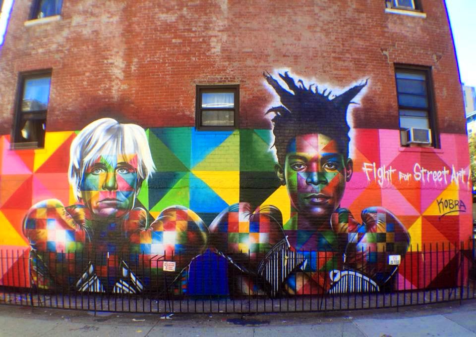 While we last heard from him last month in Sweden, Kobra is now in New York City where he just wrapped up this brand new piece.