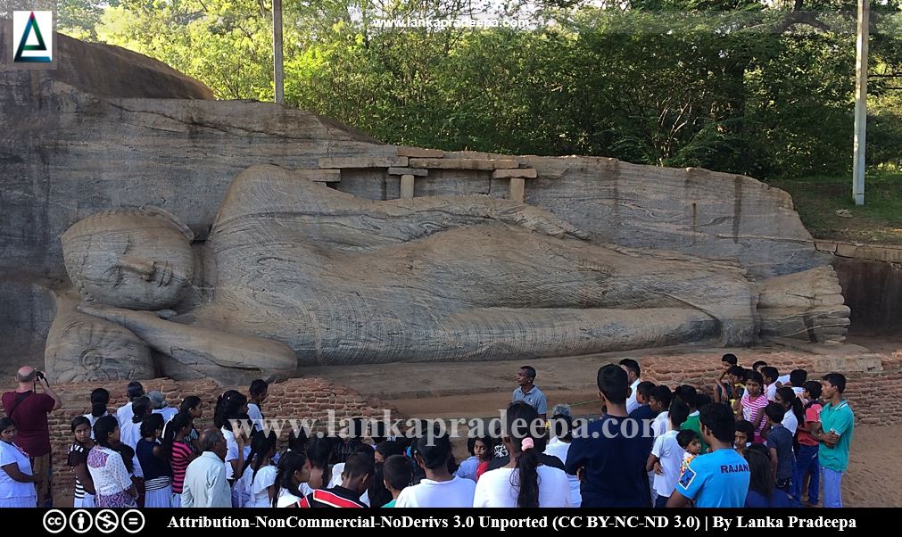 The sleeping Buddha statue The sleeping Buddha statue