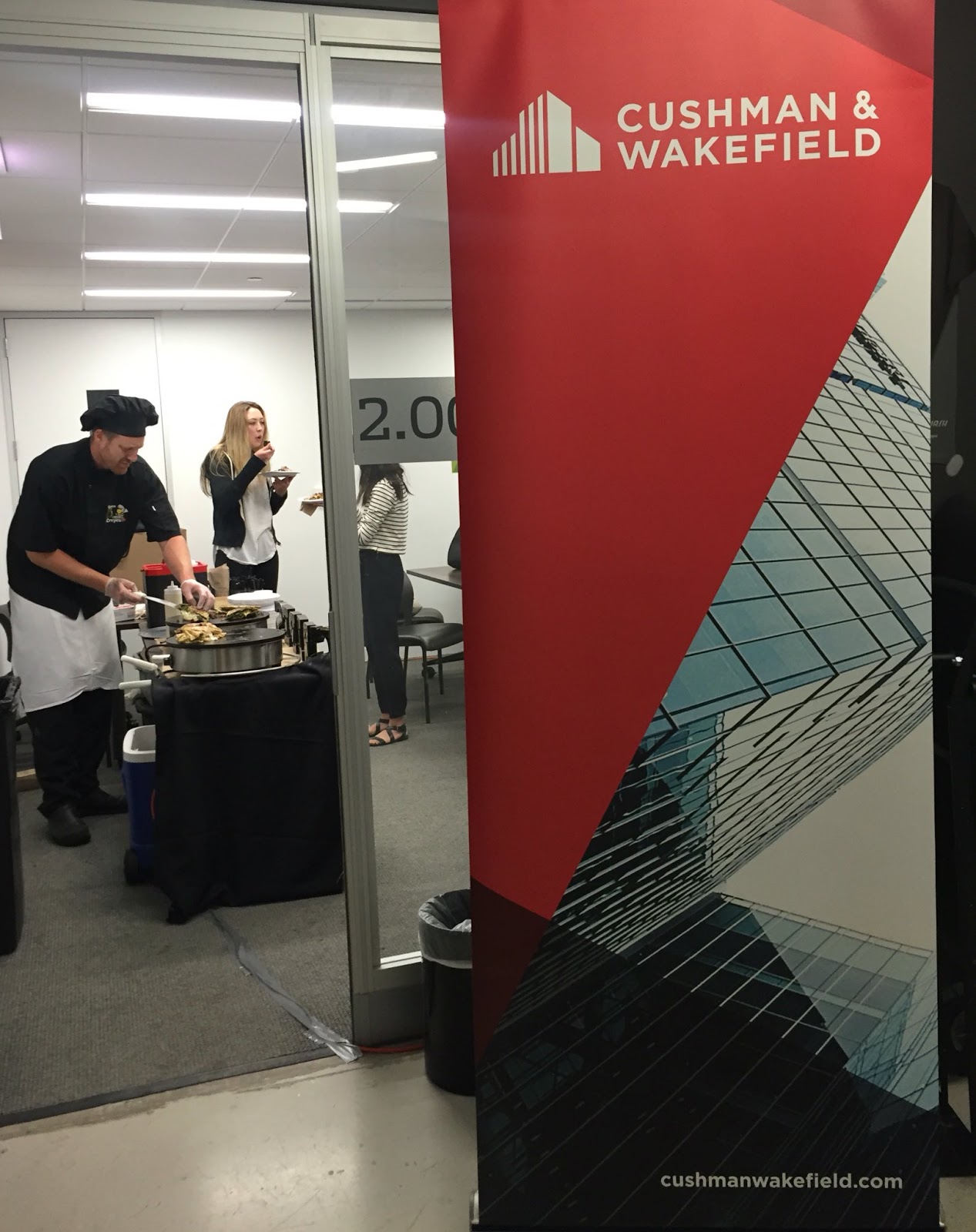 Hindsight Cushman & Wakefield Lunch and Learn with Crepes Galore