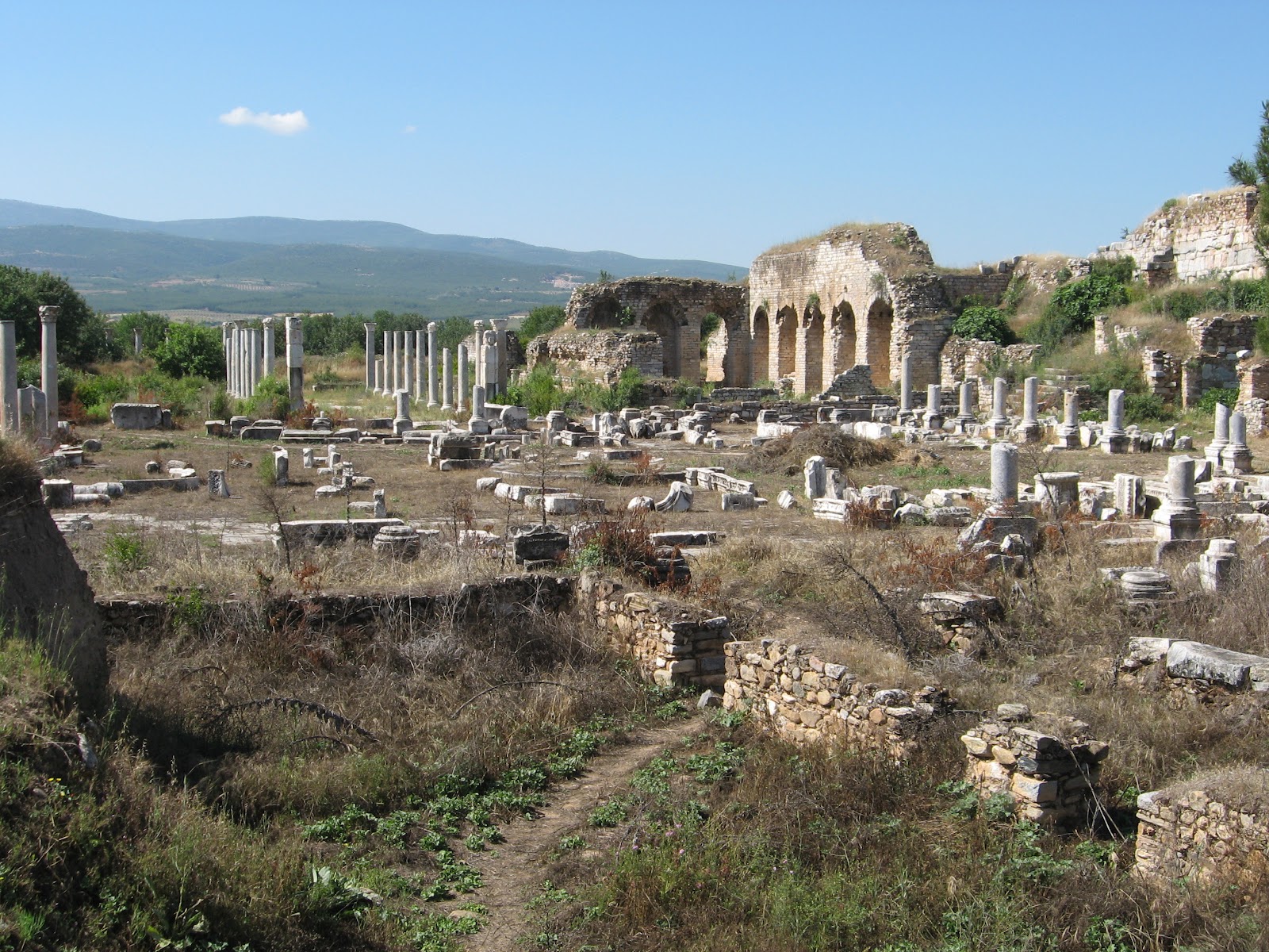 Amélie et Éliane en Turquie Ruines, ruines, ruines...