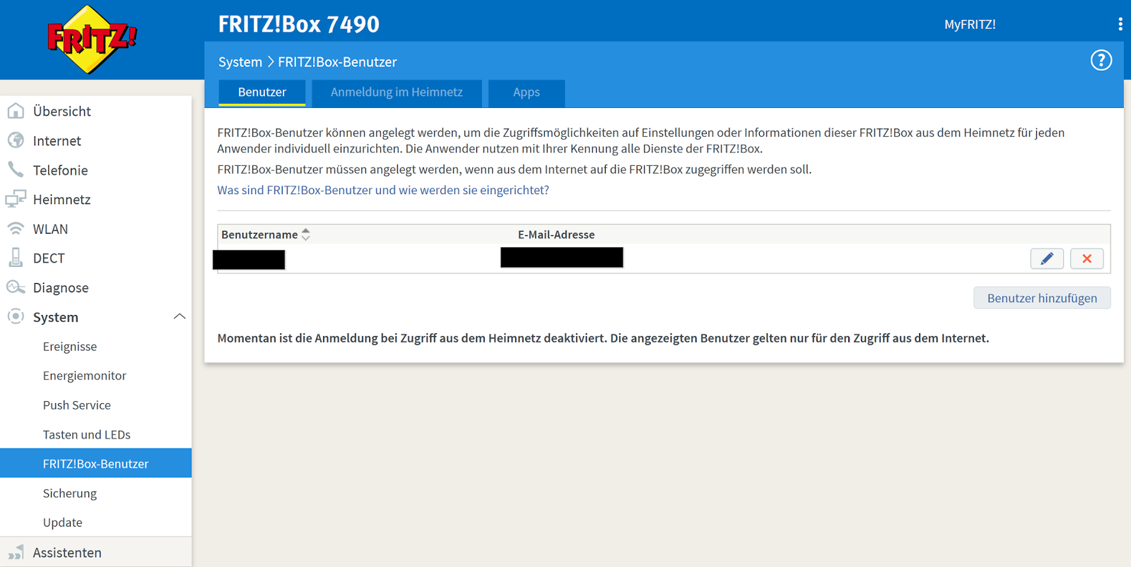 Agile VPN Zugriff mit der Fritz Box
