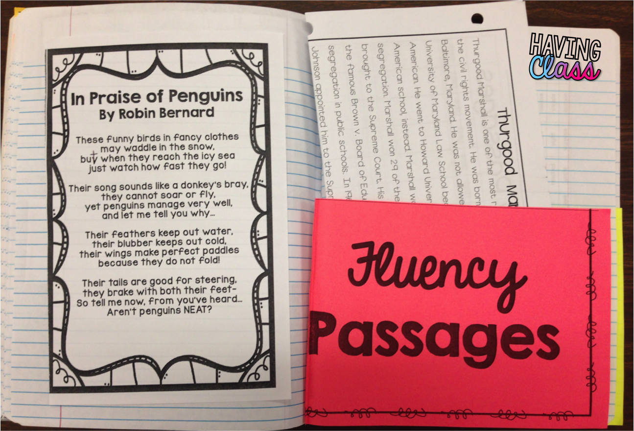 How We Do Fluency in 3rd Grade