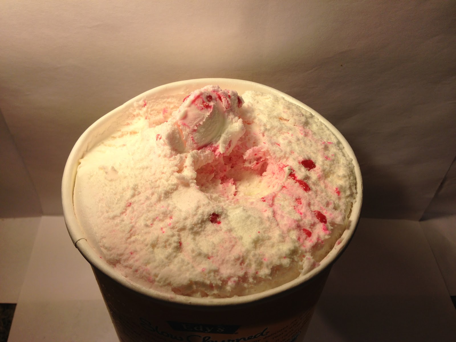 Crazy Food Dude Review Edy's (Dreyer's) Slow Churned Peppermint Light