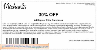 Free Printable Michaels Coupons Free Printable Michaels Coupons