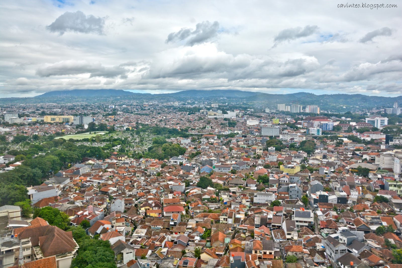 Entree Kibbles: The Eyes In The Sky above Bandung City @ Indonesia