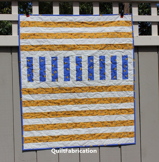 Between the Lines quilt from the Scrappy and Happy Quilts book