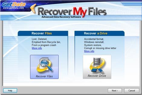 تحميل برنامج استرجاع الملفات المحذوفة Recover My Files مجانا