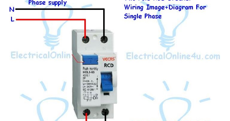 How To Do 2 Pole Fixed Rcd Wiring For Protection