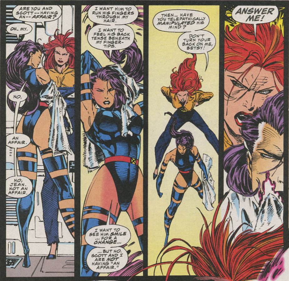 Jean Grey #2 makes subtext text as Wolverine goes Phoenix - COMICSXF