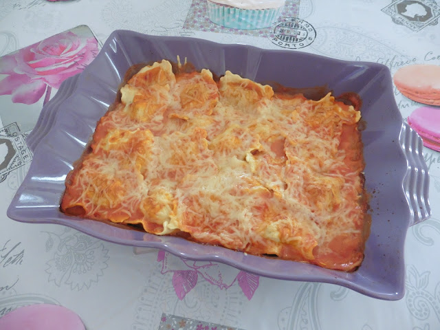 Gratin de Raviolis au pesto