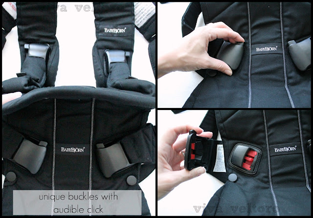 Baby Carrier One buckles