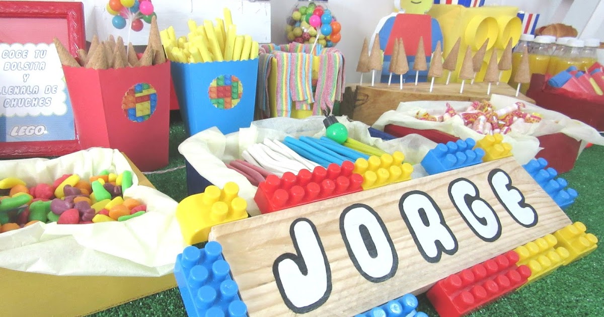 Mi Tiempo en Tus Manos: Una mesa dulce de Lego