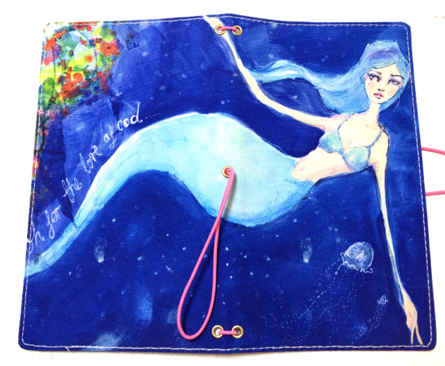 Mermaid Traveler's Notebook: Insert -Weekly Calendar