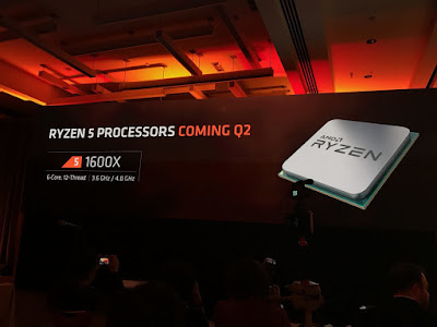 AMD Ryzen 5 CPUs will be released in Q2 2017
