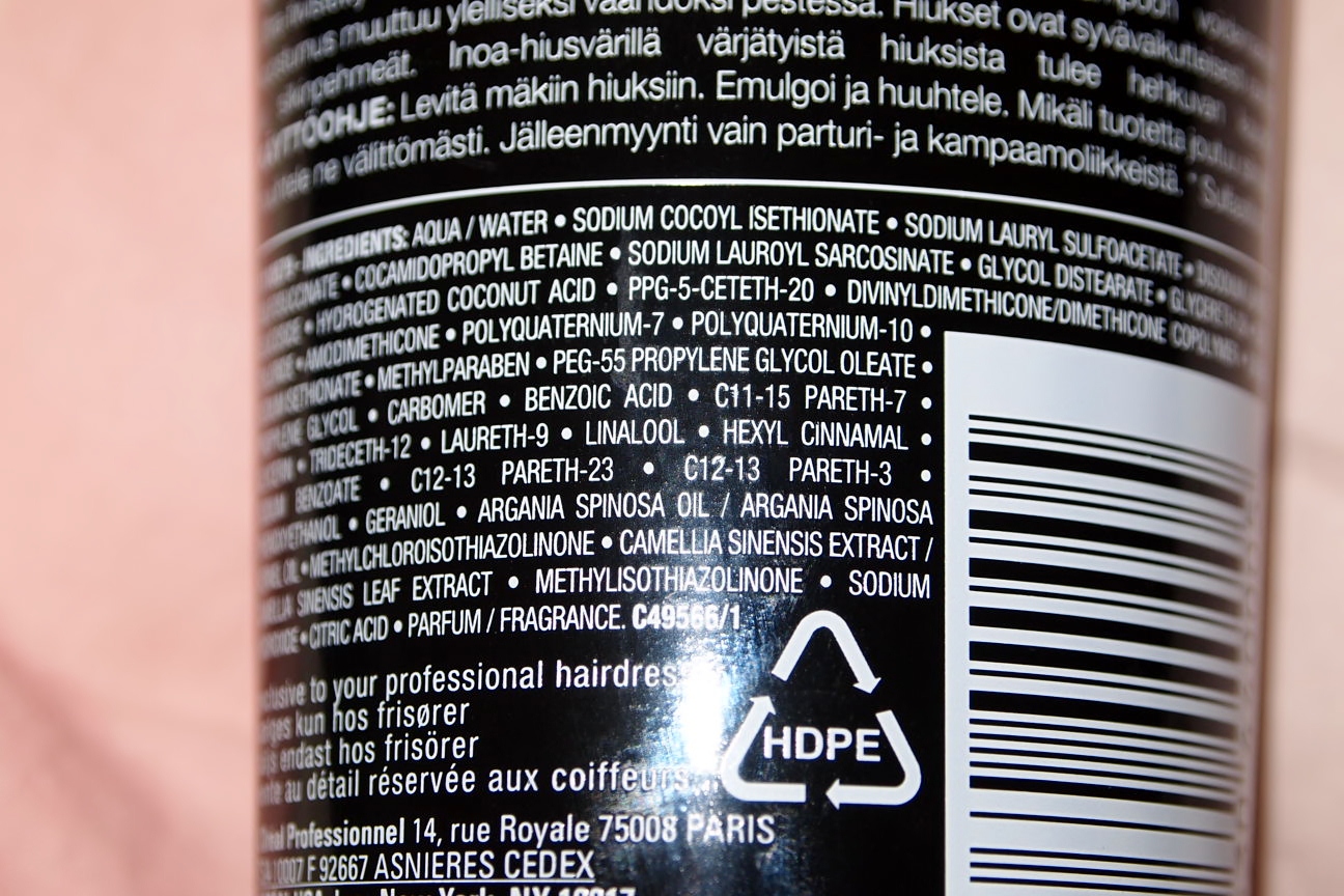 *Lipstick Fever* My hair saviour L'oreal Professionel Inoa Shampoo