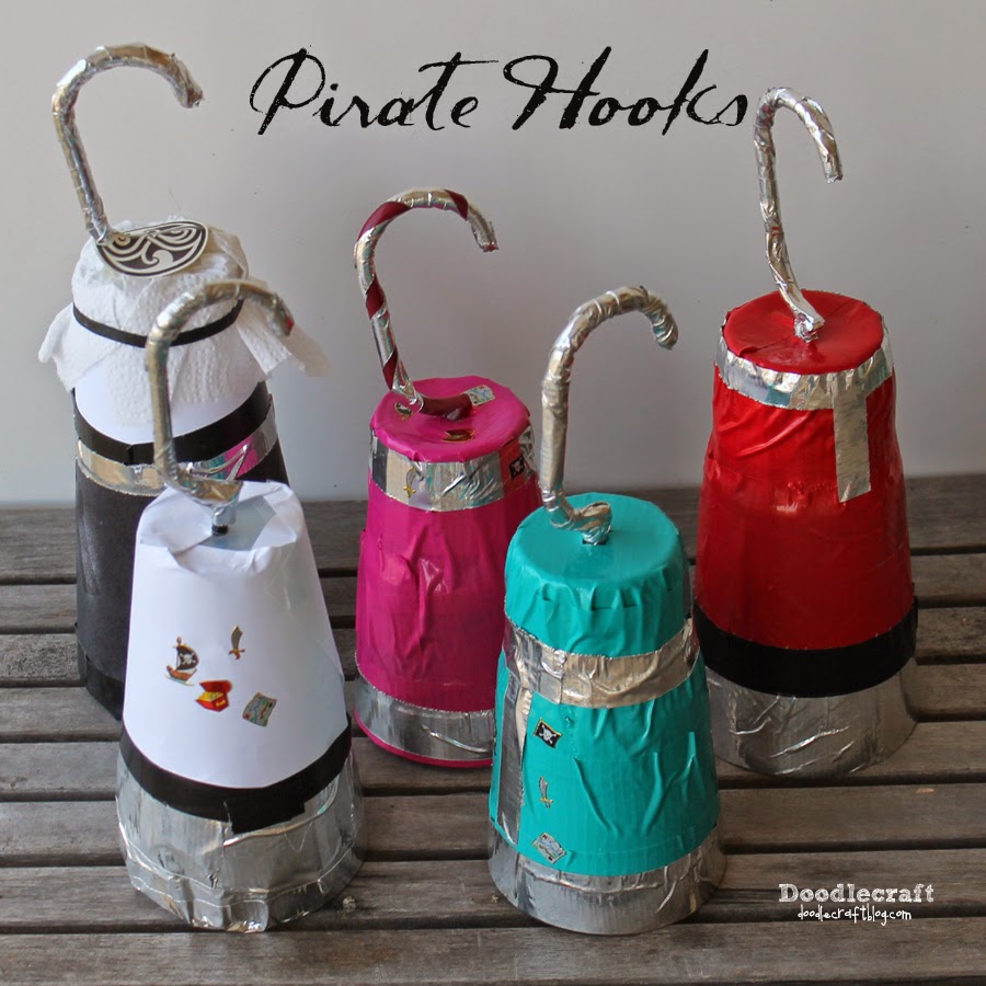 Doodlecraft Pirate Hooks!