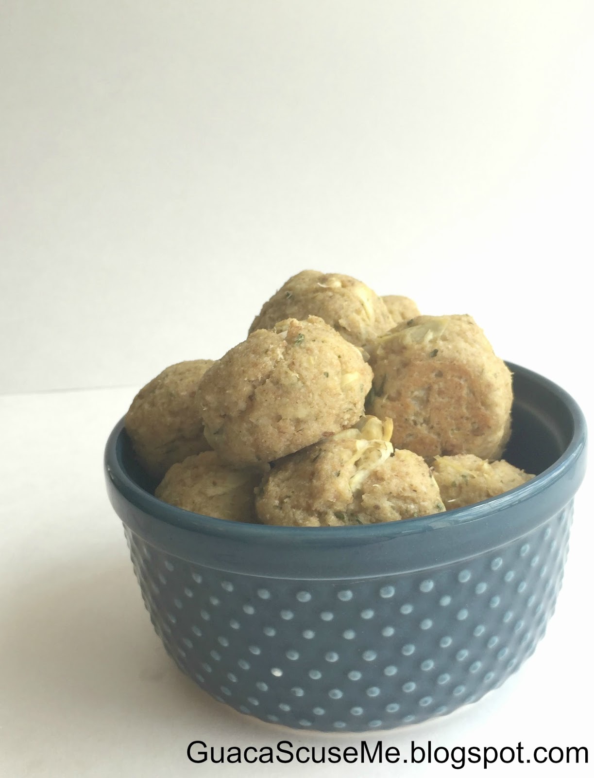 GuacaScuse Me? Garlic and Rosemary Artichoke Balls Appetizer Recipe