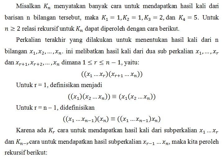 Contoh Soal Dan Pembahasan Relasi Rekursif Dengan Fungsi