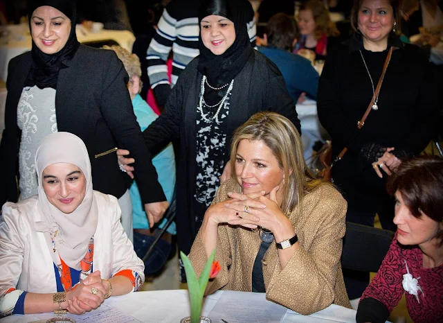 Queen Maxima of The Netherlands attend the fourth language does more college in the ZIMIHC 