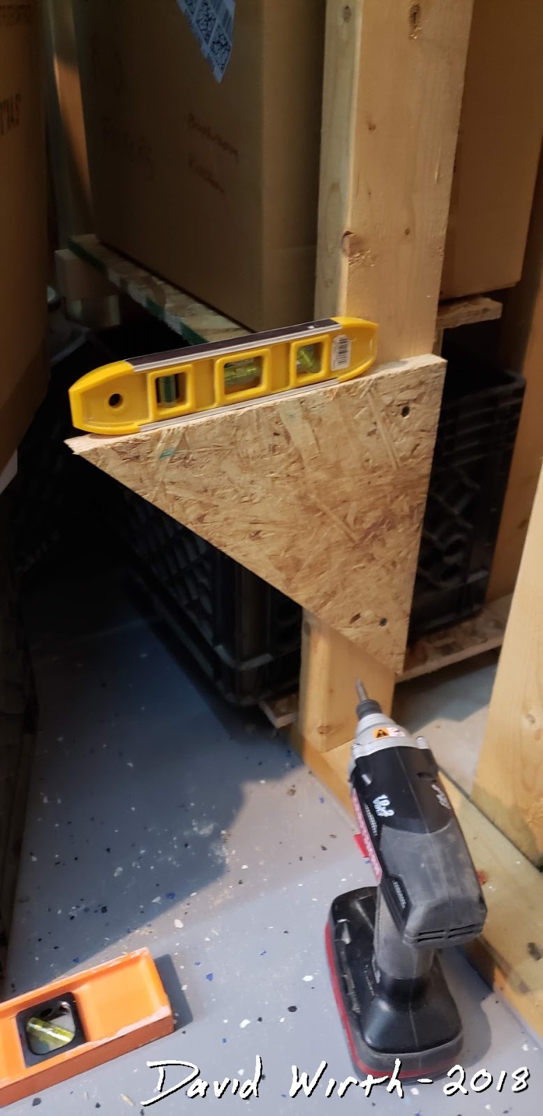 Stud Wall Shelves Built In