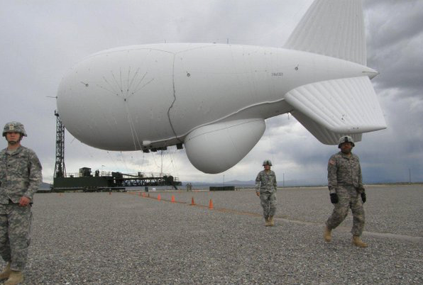 Breaking Us Army Aerostat Has Broken Free From Its Tether And Is Moving In A Northeast Trajectory Airlive