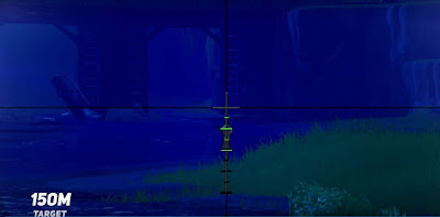  Fortnite BR, Sniper Rifles Guide, Shoot Long Distance, 150 Meter Target