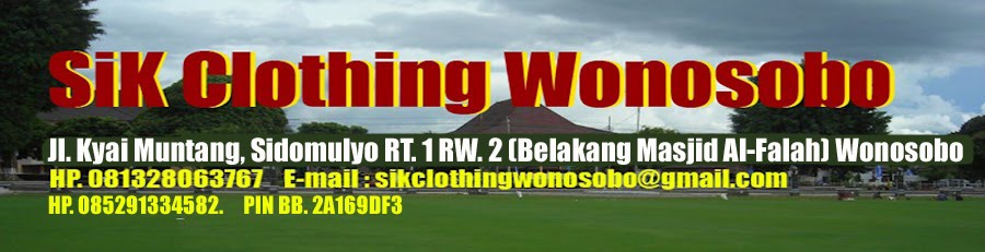 SIK CLOTHING WONOSOBO JAWA TENGAH