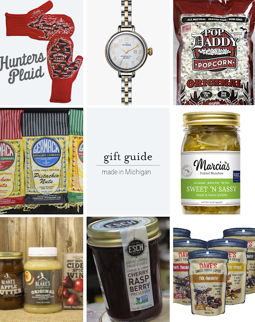 Gift Guide Made in Michigan Fashion meets Food