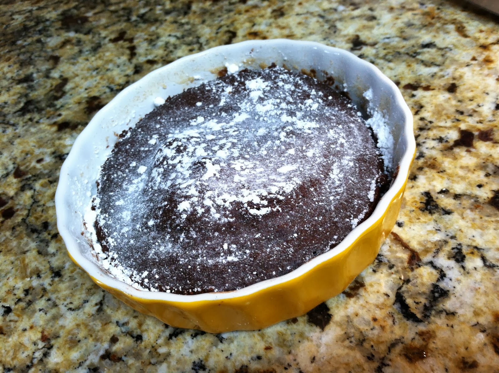 Minu Chocolate Fudge Cake in a Cup