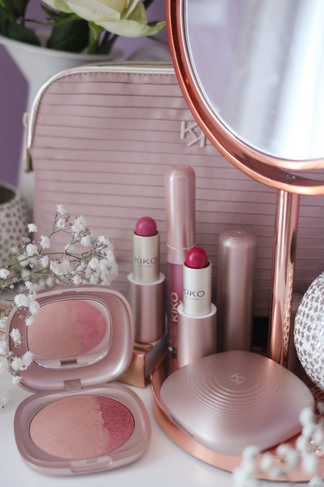 Summer 2.0 , baked blush , rose lovegrove , kiko milano , kiko france , revue , avis , swatch , Dreaming Iris , rose mademoiselle , rosemademoiselle , blog beauté , paris , Spring 2.0