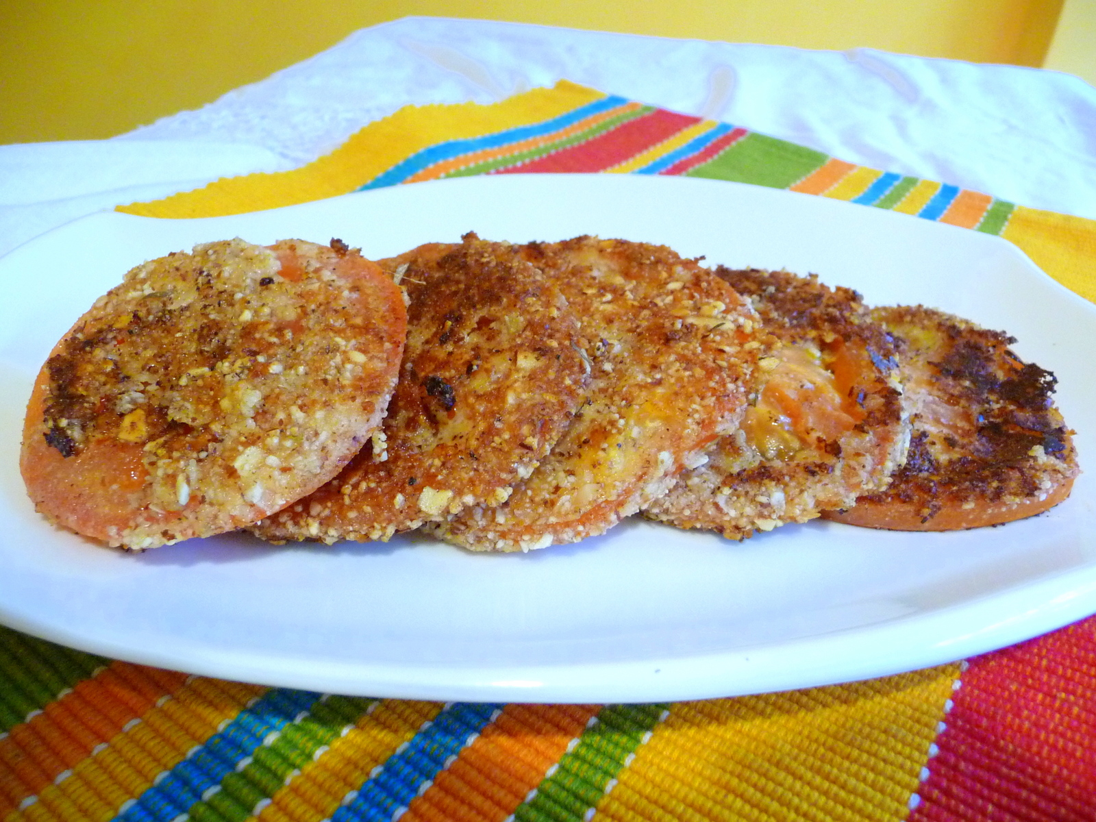 "BREADED" FRIED TOMATOES