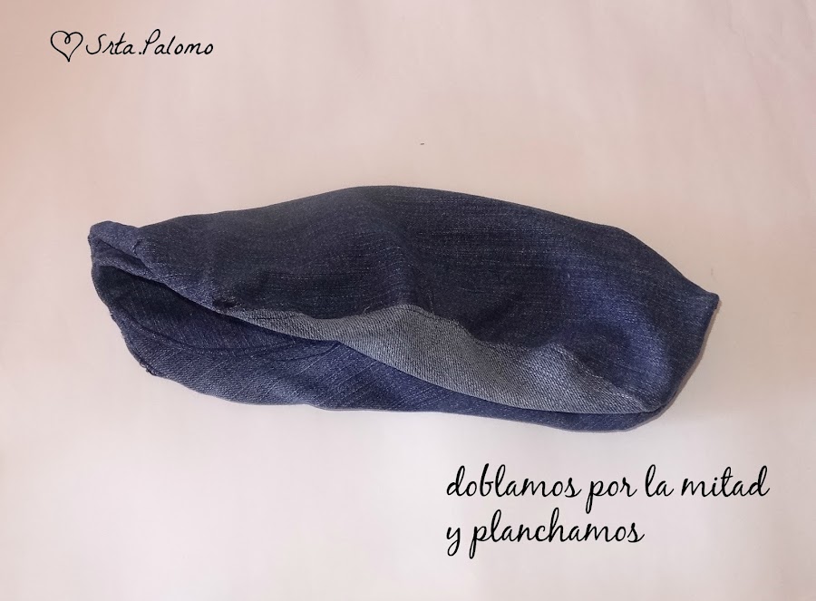 Cómo hacer una boina, planchamos la boina