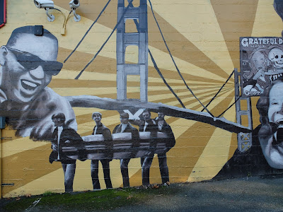 Rock Icons Murals with Ray Charles and the Beach Boys