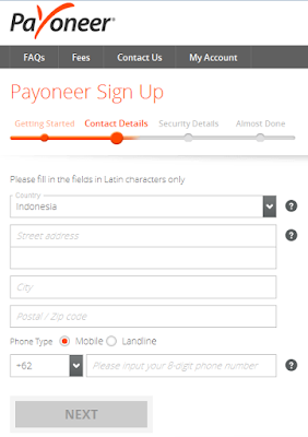 Cara Mendapatkan 25 Dollar ($) Dari Pendaftaran Payoneer