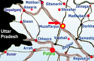 muzaffarpur map