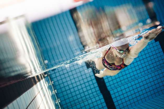 Natação ou esportes aquáticos em geral: 18% Natação ou esportes aquáticos em geral: 18%