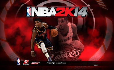NBA 2K14 Kyrie Irving Title Page Screen Mod