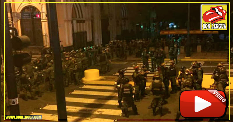 Más de 400 militares custodian el palacio de Miraflores toda la noche tras apagón Más de 400 militares custodian el palacio de Miraflores toda la noche tras apagón