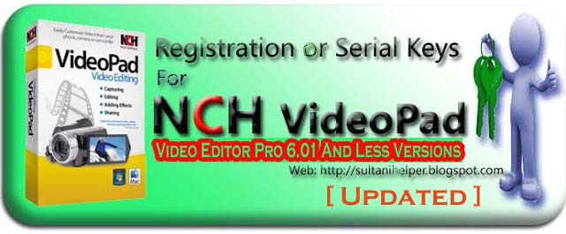 nch videopad registration code