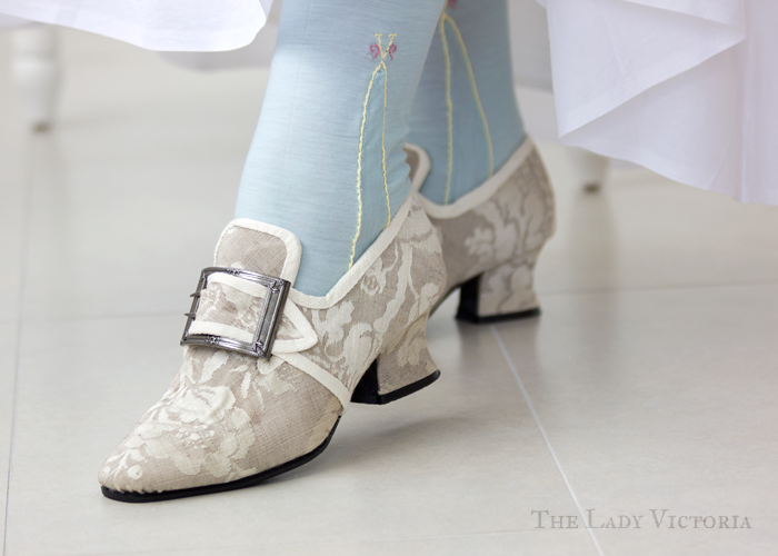 18th century shoes and american duchess buckles
