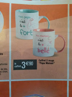 Publicité sexiste pour la fête des mères tasse mug