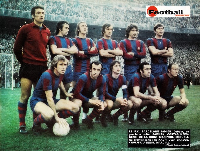 F.C BARCELONA 1974-75. By Este.