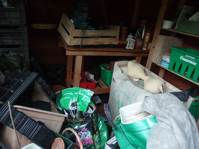 My shed stuffed to the gills with all sorts