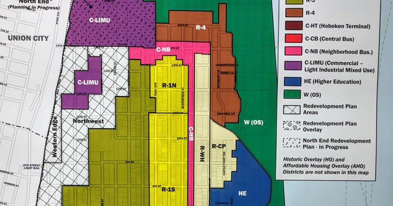 Hoboken MASTERPLAN & ZONING MAP PREVIEW (DRAFT current to 5/24/2018)